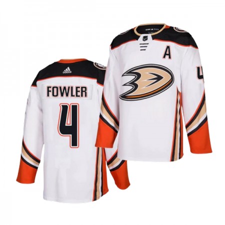 Anaheim Ducks Trikot Cam Fowler 4 Adidas Weiss Authentic - Herren